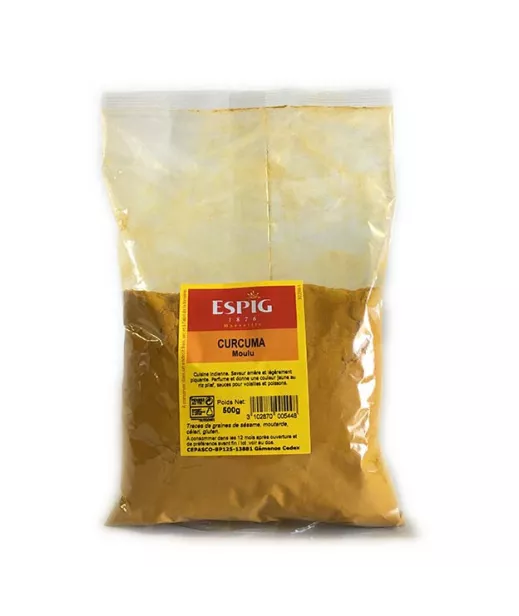 CURCUMA MOULU 500G - Espig